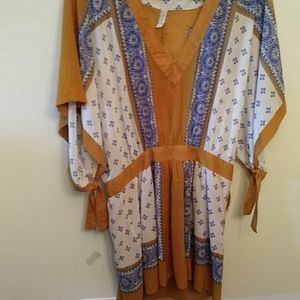 Free people Tunic peplum top (nwot)